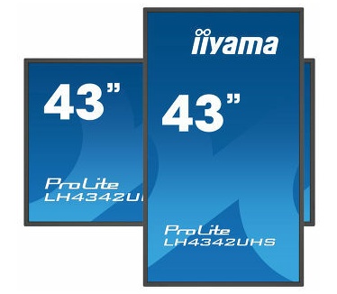 Iiyama ProLite 43" LH4342UHS-B3- Zwart