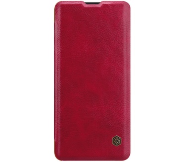 Nillkin Qin PU Leather Book Case voor Huawei P30 Pro - Rood  Rood