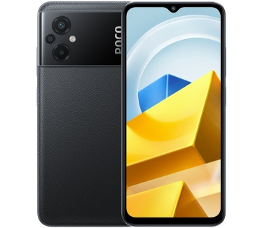 Poco M5, 4GB ram, 128GB opslag Zwart