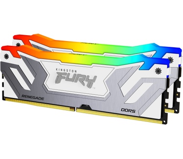 Kingston 48GB 8400MT/s DDR5 CL40 CUDIMM (set van 2) FURY Renegade RGB White XMP