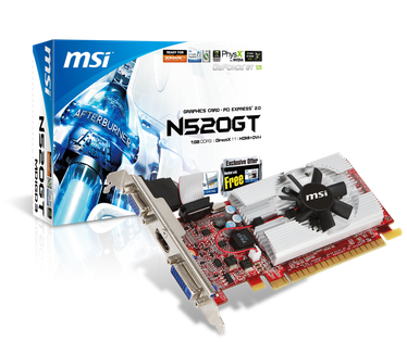 MSI N520GT-MD1GD3/LP