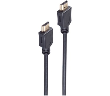 S-Conn HDMI-HDMI, m-m, 15m Zwart