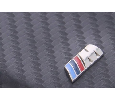 BMW M collectie Hard Backcover Carbon hoesje met strepen voor de Apple iPhone 6 / 6S