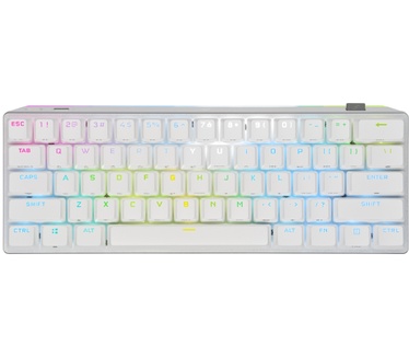 Corsair K70 Pro Mini Wireless 60% - Cherry mx Red - Qwerty (US) - Wit