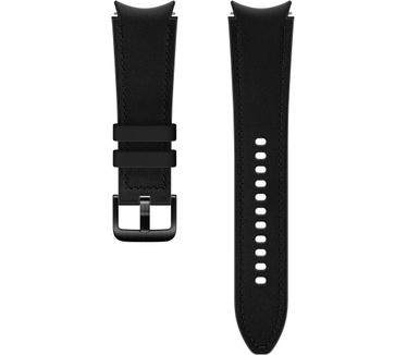 Samsung Galaxy Watch4 Hybrid Leather Strap 20mm M/L Black (Galaxy Watch4)