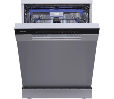 Etna ETNA VWV243RVS Vrijstaande vaatwasser met A Energielabel - 16 Couverts - Extra Droog - Dual Wash - 43dB(A)