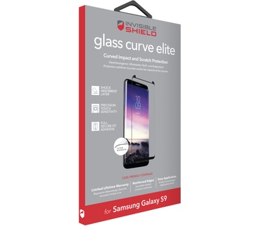 Zagg InvisibleShield  glass curve elite(Galaxy S9)