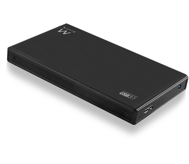 Ewent EW7032 USB 3.1 Gen1 2.5 inch SATA HDD/SSD Enclosure Zwart
