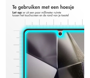 Accezz Gehard Glas Screenprotector 2-pack Samsung Galaxy S25 Ultra