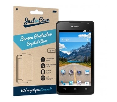 Just in Case Just in Case Screen Protector Huawei Ascend Y530 - 3 stuks - Crystal Clear