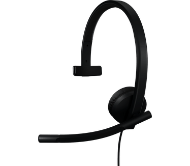 Logitech H570e Teams version (Mono, USB-C) (Zwart)