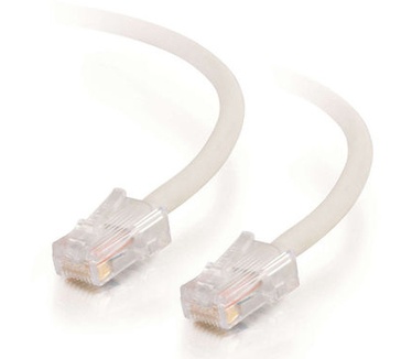 CablesToGo Cat5E Assembled UTP Patch Cable White 1.5m
