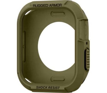 Spigen Rugged Armor Apple Watch (40mm) Hoesje - Groen