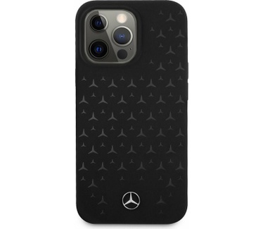 Mercedes-Benz Stars Silicone Case - iPhone 13 Pro (6.1") - Zwart Zwart