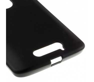 Kees Mat Gel Hoesje Motorola Moto X Force - Zwart