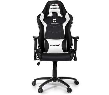 AK Racing Team Dignitas Edition Gaming Chair (Zwart/Wit)