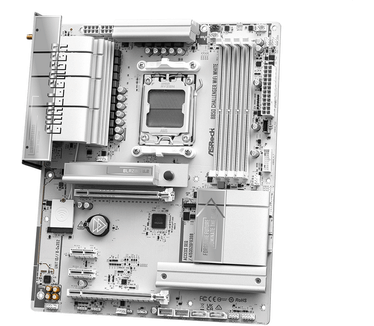 ASRock B850 Challenger WiFi White