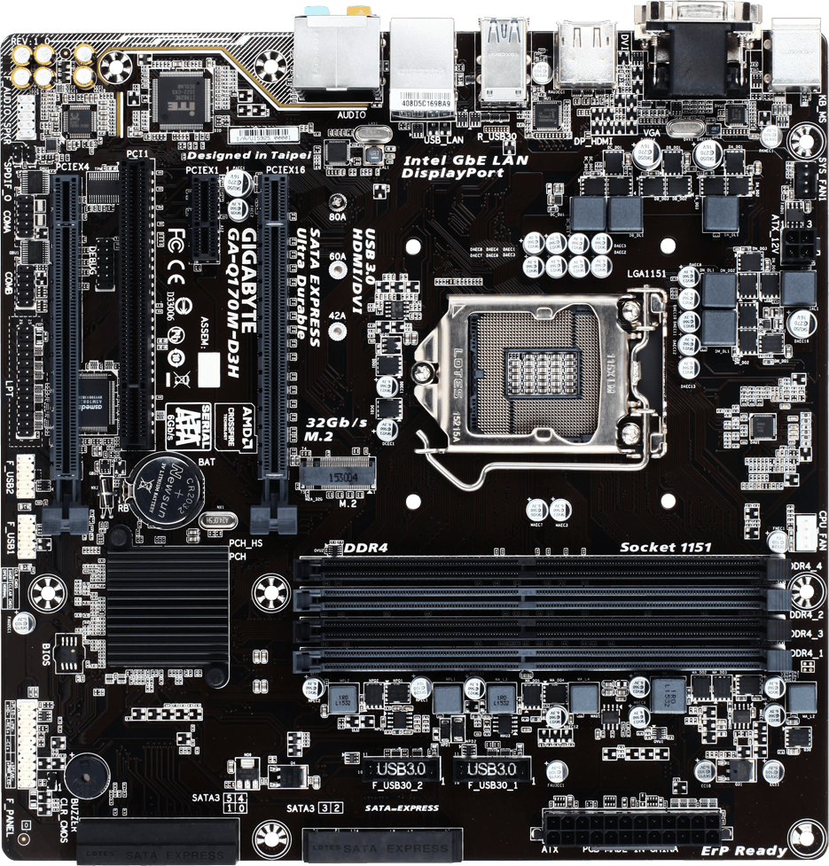 Gigabyte GA Q170M D3H Kopen Prijzen Tweakers