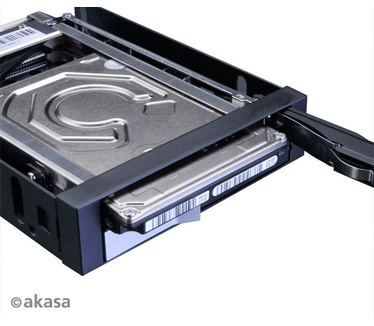 Akasa lokstor m21, tool free 2 x 2.5 ssd/sata hdd dock in 3.5 pc bay