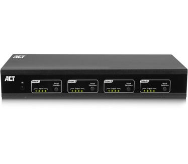 Advanced Cable Technology AC7860 HDMI 4K Matrix Switch 4x4, IP, RS232, afstandsbediening, software