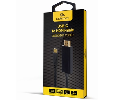 Gembird A-CM-HDMIM-02 Zwart