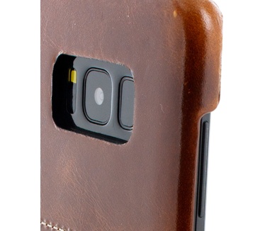 Mobiparts Excellent Backcover Samsung Galaxy S8 Plus Oaked Cognac