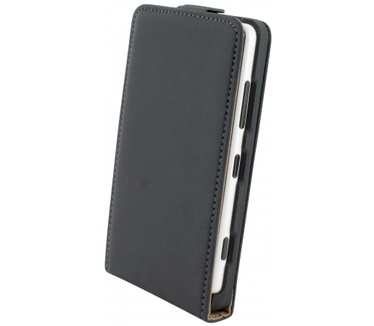 Mobiparts Mobiparts Premium Flip Case Nokia Lumia 820 Black