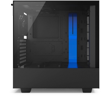 NZXT H500 Zwart/Blauw