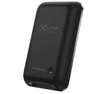 XLayer MagFix Pro Powerbank 5000mAh Zwart