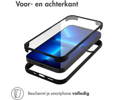 Accezz 360В° Full Protective Cover iPhone 13 Pro Max - Zwart