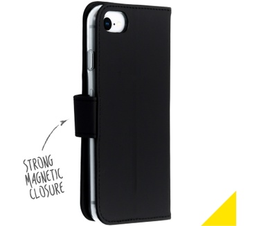 Accezz Wallet Softcase Bookcase iPhone SE (2022 / 2020) / 8 / 7 / 6(s) (iPhone SE (2022), iPhone SE (2020), iPhone 8, iPho) Zwart