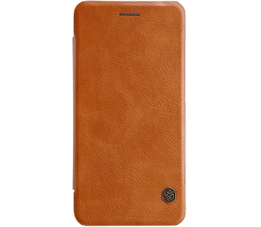 Nillkin Qin Slim Book Case voor Xiaomi Mi6 - Bruin Zwart