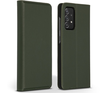 Accezz Premium Leather Slim Bookcase Samsung Galaxy A52(s) (5G/4G) - Groen