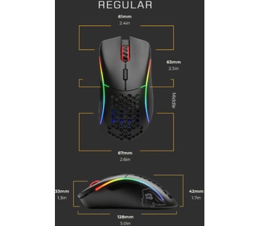 Glorious PC Gaming Race Model D Wireless Zwart