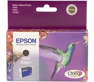Epson Singlepack Black T0801 Claria Photographic Ink