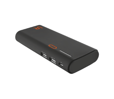 Trust UrbanRevolt Cinco PowerBank 13000 Portable Charger Zwart