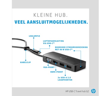 HP USB-C Travel Hub G2