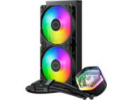 Cooler Master MasterLiquid 240 Atmos Zwart review door pietkrobot