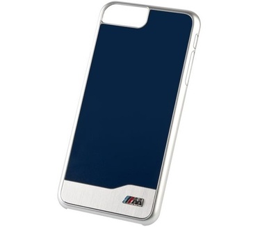 BMW M Brushed Metal HardCase - Apple iPhone 7 Plus (5.5") - Blauw