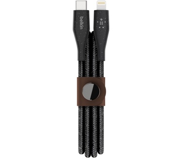 Belkin Boost↑Charge USB-C-kabel met Lightning-connector + leren bandje