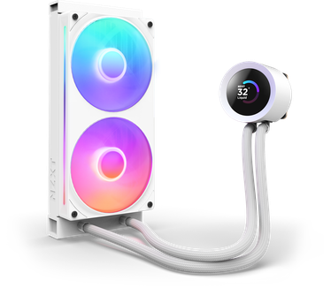 NZXT Kraken Plus 240 RGB, Wit