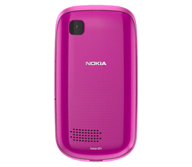 Nokia Asha 201 Paars