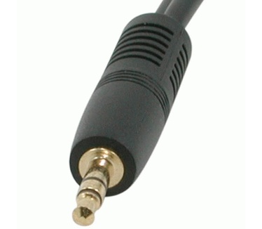 CablesToGo Value Series 3.5mm Stereo Plug to 3.5mm Stereo Jack x2 Y-Cable