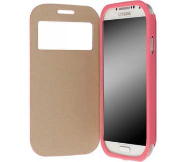 Krusell Malmö Flip Cover View Samsung Galaxy S4 Pink