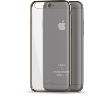 BeHello iPhone 6 / 6S Gel Case Transparent Chrome Edge Gold