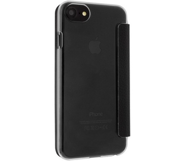 Guess IriDescent Book Case voor Apple iPhone 7 (4,7") - Zwart Zwart