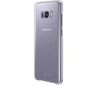 Samsung Galaxy S8 Plus Clear Cover Paars