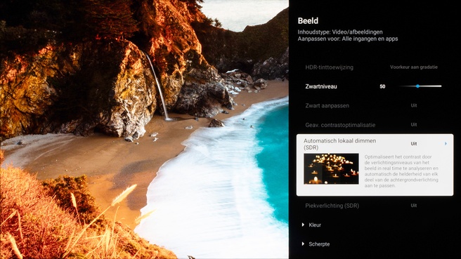 Sony Bravia 9 - beeldverwerking