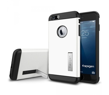 Spigen Case Slim Armor Apple iPhone 6 Plus SGP10903 (Shimmery White) voor iPhone 6 plus