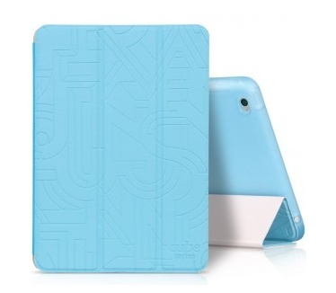hoco Tri-Fold Smart Apple iPad Mini 4 Case - Blue